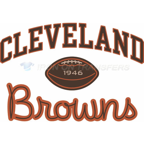 Cleveland Browns Iron-on Stickers (Heat Transfers)NO.484